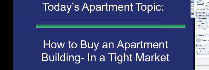 How to Buy an Apartment Building In a Tight Market – SVN Rock Advisors Free Webinar