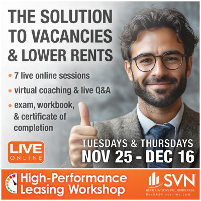 High Performance Leasing Workshop - Full Program - Q4 2025